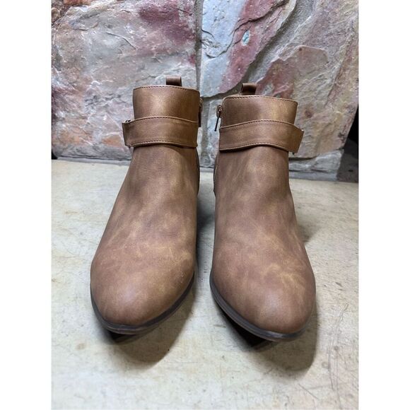 Union Bay Tilly Ankle Zippered Low Heel Booties Women’s Size 8.5M - Picture 3 of 12